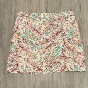 Paisley Mini Skirt